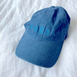 Blue FREDA Baseball Cap